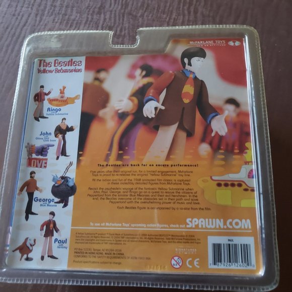 Paul McCartney The Beatles Yellow Submarine McFarlane Toys Jeremy - Picture 3 of 4